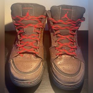 Nike Air Jordan Ol school 332221-261 Black And Brown